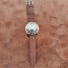 Brown 002 Edition – Classic Leather Strap Watch for Men in Pakistan