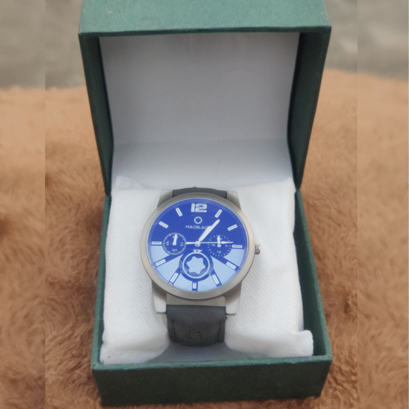 Gray 001 Edition Classic Watch – Men's Premium Analog Wristwatch - Image 2