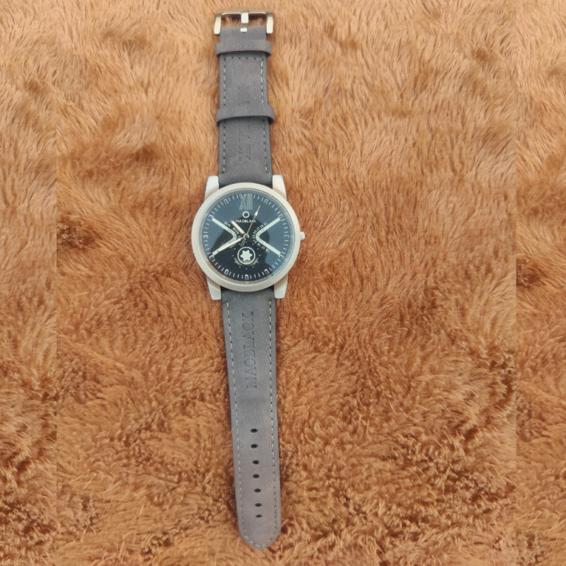 Gray 002 Edition Classic Watch – Men's Premium Analog Wristwatch